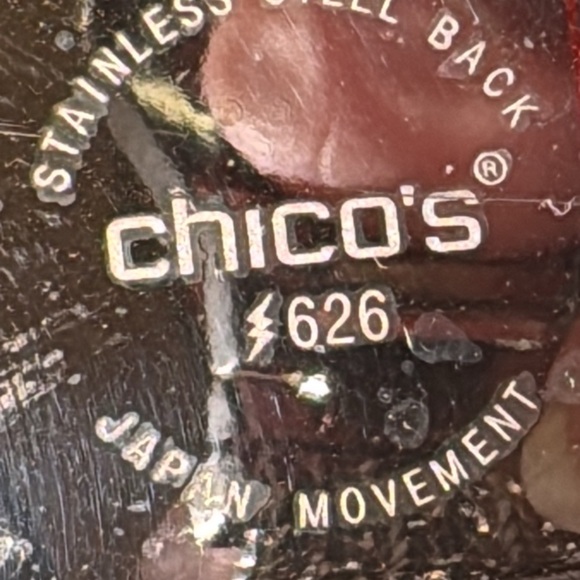 Chico’s silver tone 7 strand band watch. NWOT​ - Picture 4 of 5